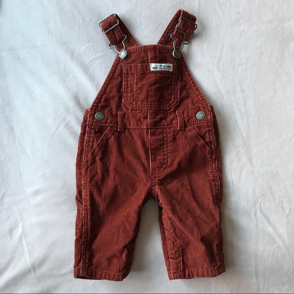 *READ DESC. Carter’s Little Hunk Corduroy Overalls